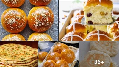 أنواع الخبز المختلفة وفوائد كل نوع